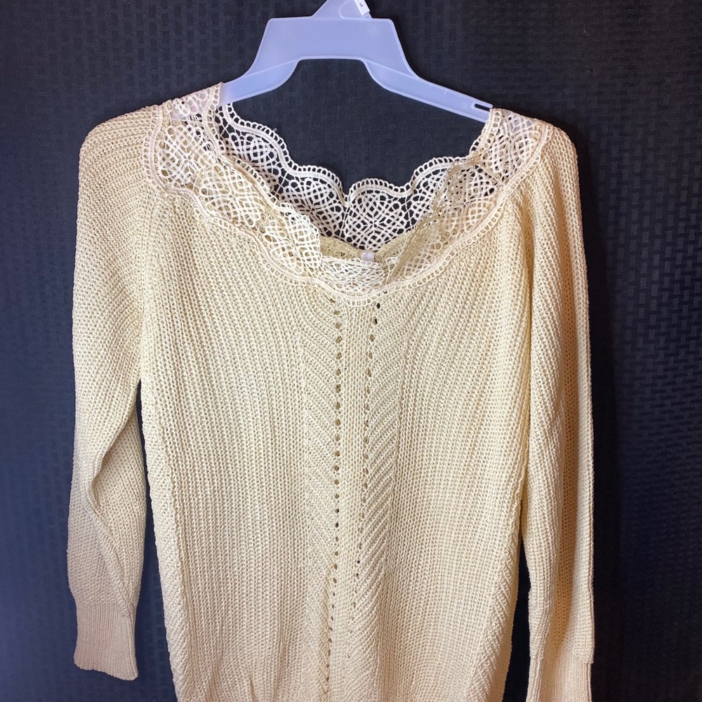 Off the shoulder sweater